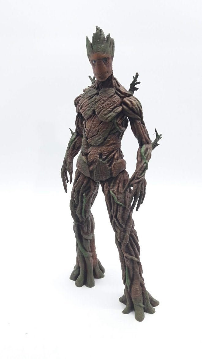 Adult groot figure / 3d printed / Model 019