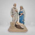 Italian Baroque Nativity of John the Baptist Figurine Set Zechariah Elizabeth Religious Collector Display Sculpture Decor