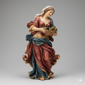 Olive Gatherer Woman Italian Baroque Nativity Figurine 3D Printed Hand Painted Christmas Decor Collectible Sculpture