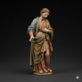 Saint Joseph Standing Neapolitan Presepe Nativity Figurine 3D Printed Hand Painted Christmas Decor Collectible Sculpture Made to Order