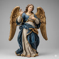 Blessing Angel Italian Baroque Nativity Figurine 3D Printed Hand Painted Christmas Decor Collectible Sculpture
