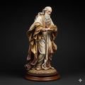 Wise Man with Offering Neapolitan Presepe Nativity Figurine 3D Printed Hand Painted Christmas Decor Collectible Sculpture Made to Order